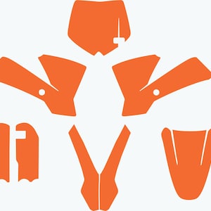 KTM SX 65 2002-2008 vektormall