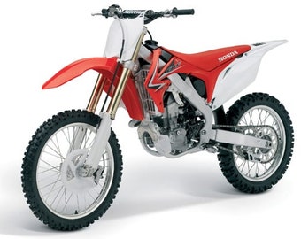 HONDA CRF250 2010-2012 Vektorvorlage