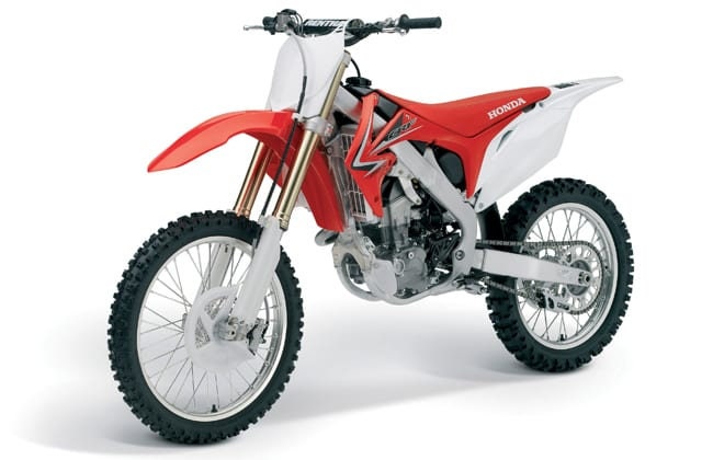 Honda CRF250 2010-2012 Vector Template