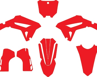Honda CRF 2021-2023 vektormall