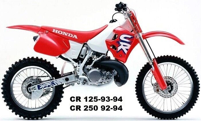 Motorcycle 1990 Cr250 For Sale Vtg NOS 1988 Honda CR250 R