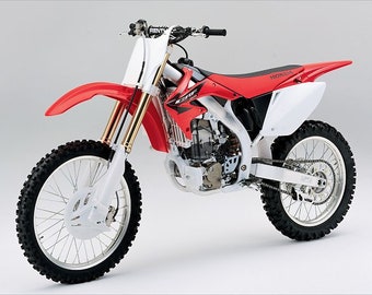 HONDA CRF250 2004-2005 Vektor Vorlage