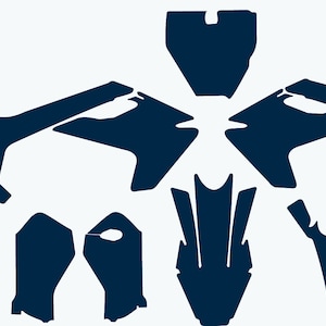 Husqvarna TC 50 2017-2023 vector template