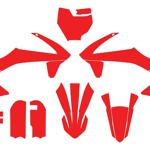 GasGas 50 2021-2023 vector template