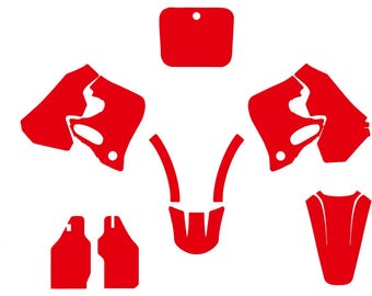 Purchase 1991 HONDA CR 125/250 FACTORY REPLICA GRAPHIC KIT In New York, New York, United States - Foto 3