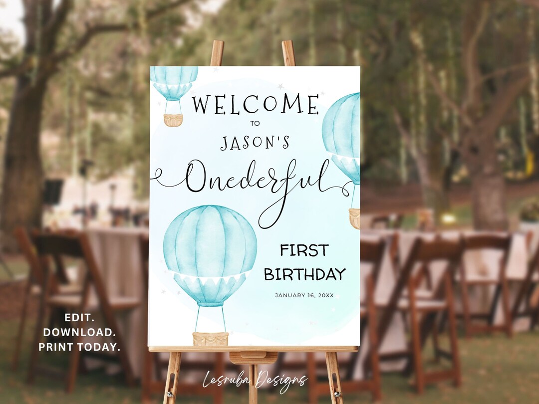What A Onederful World: Banner Decorativo Per Festa Primo Compleanno A Tema Viaggio - 2