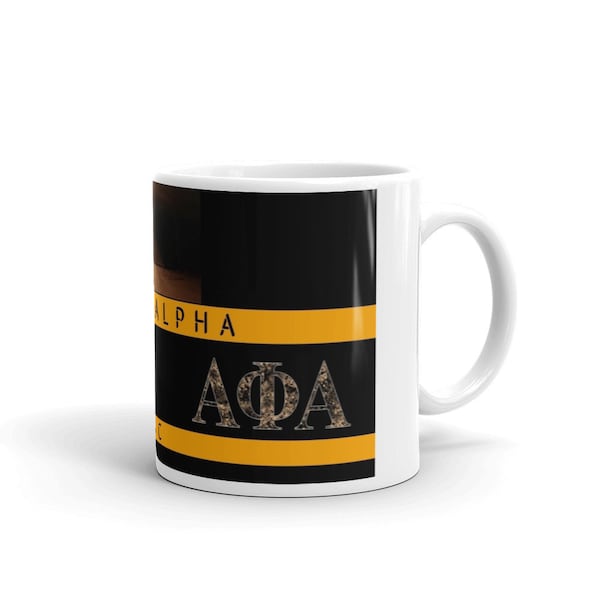 Glossy Mug Design Alpha Phi Alpha