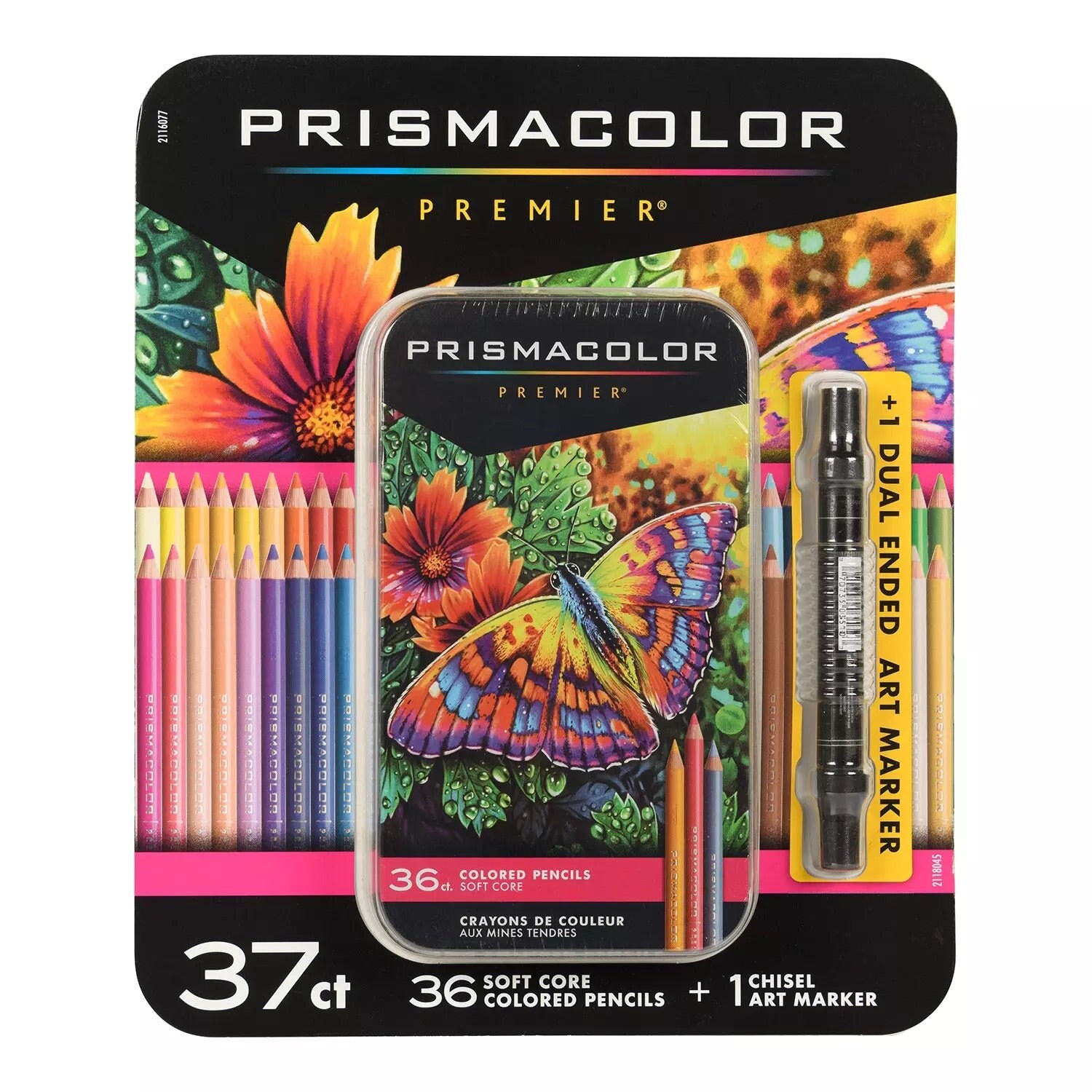 Caran D'Ache Luminance 6901 Colored Pencils Box 78 Count