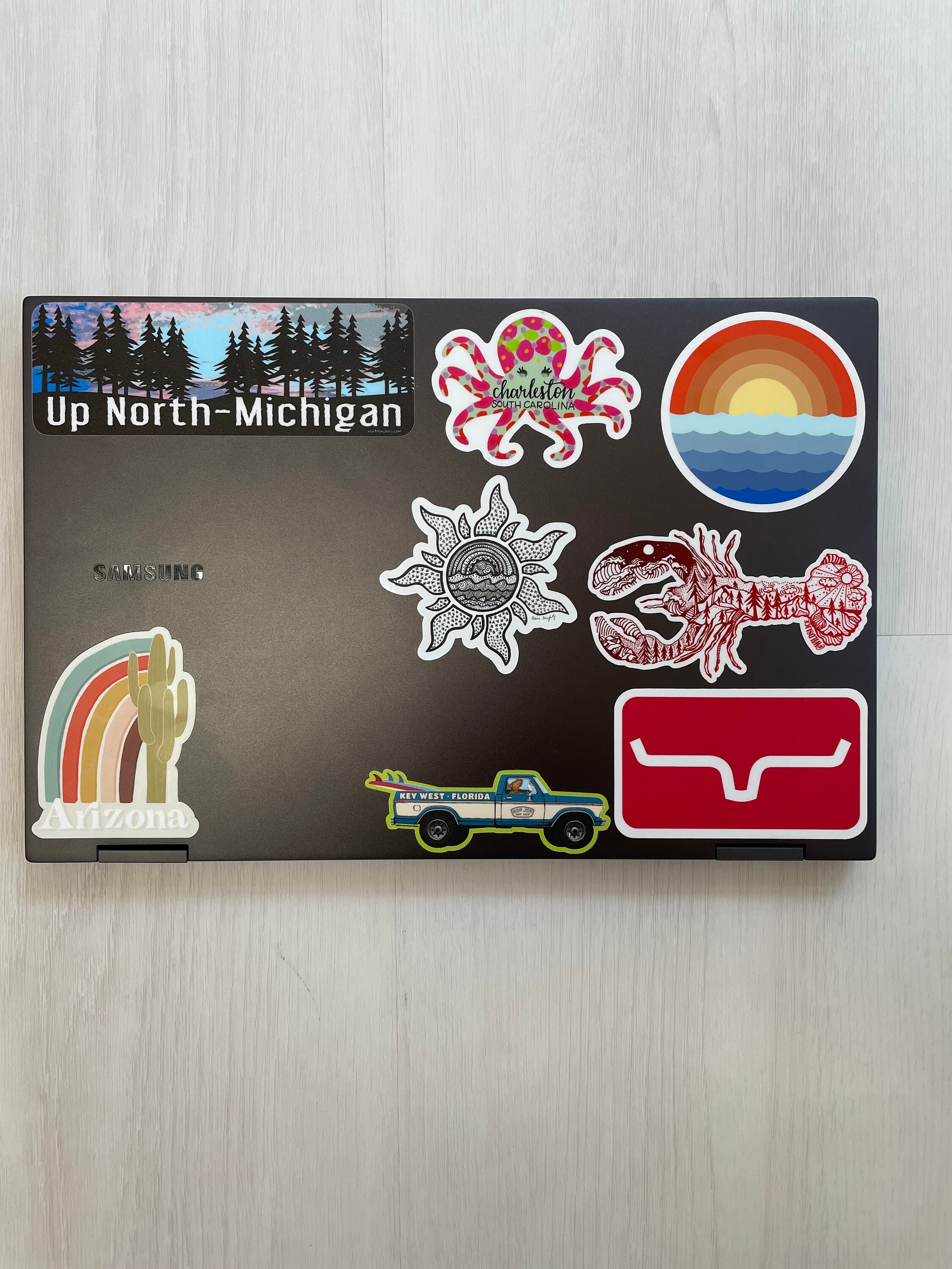 Boho Sun Sticker Water Bottle Sticker Laptop Sticker Car Etsy