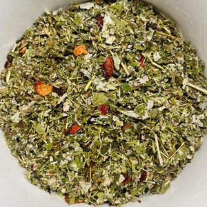Pregnancy Tea Blend: Raspberry Leaf, Nettle, Rose Hips, Prenatal Tea, Organic Herbs