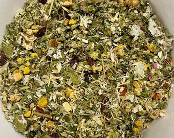 Postpartum Recovery Herbal Tea: All Organic Herbs, Caffeine-Free Tea for After Birth Balance