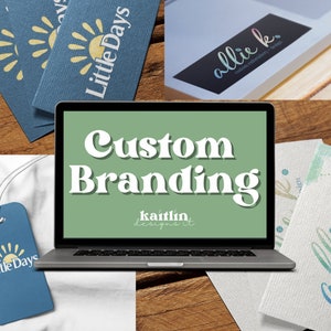 Kit de marca personalizado, Logotipo de empresa, Personalización de marca comercial, Kit de marca, Paquete de marca, Marca de pequeña empresa