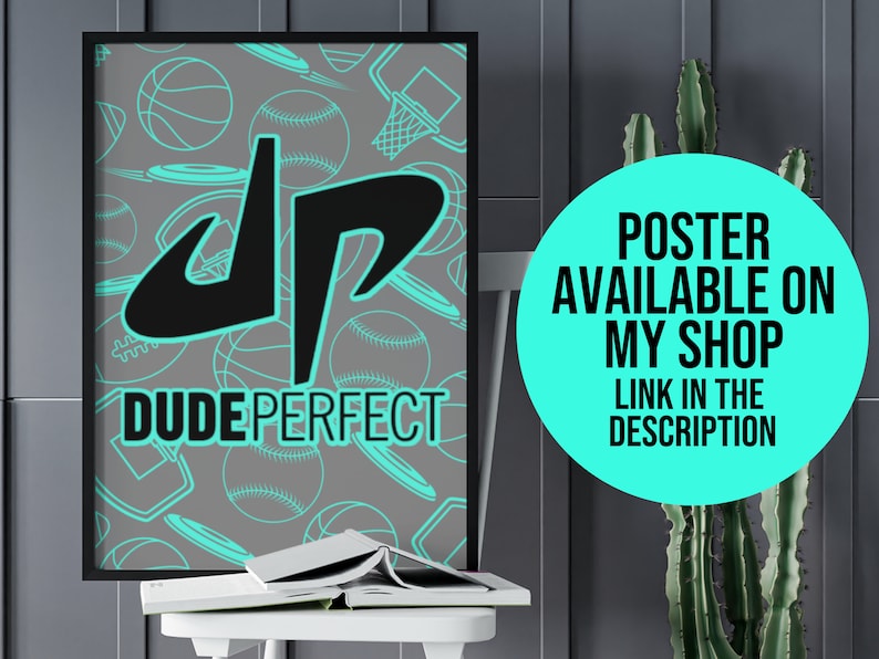 Dude Perfect Party Bundle, Dude Perfect Signs, Dude Perfect Party Pack, Dude Perfect Party Decor, Dude Perfect Invitation, Dude Perfect image 8