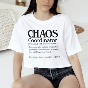 Chaos Coordinator Definition Svg, Chaos Coordinator Png, Funny Mother's Day Svg, Sublimation, Cricut, Clip Art, Cut File, Silhouette image 2