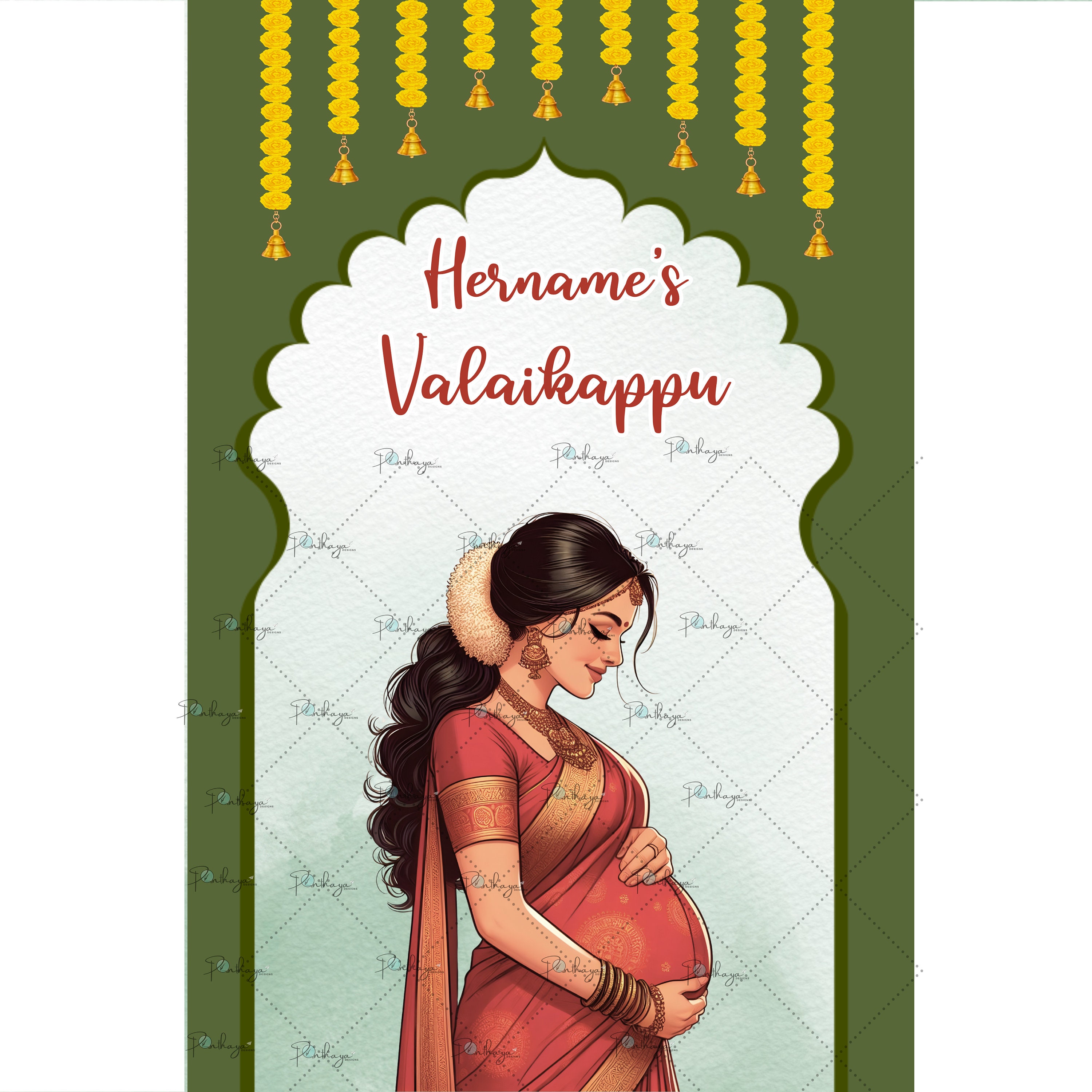 Tamil Baby Shower Invitation Video, Indian Babyshower Sweden