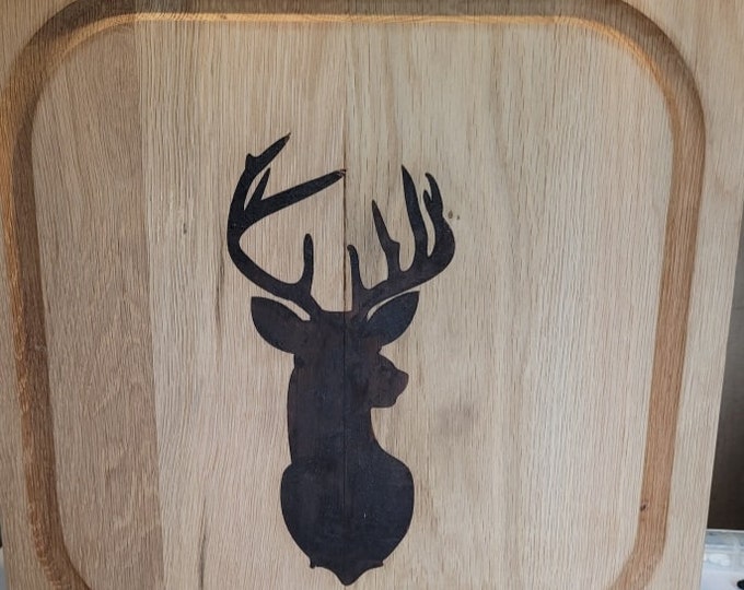 Featured listing image: Deer Head Butcher Block