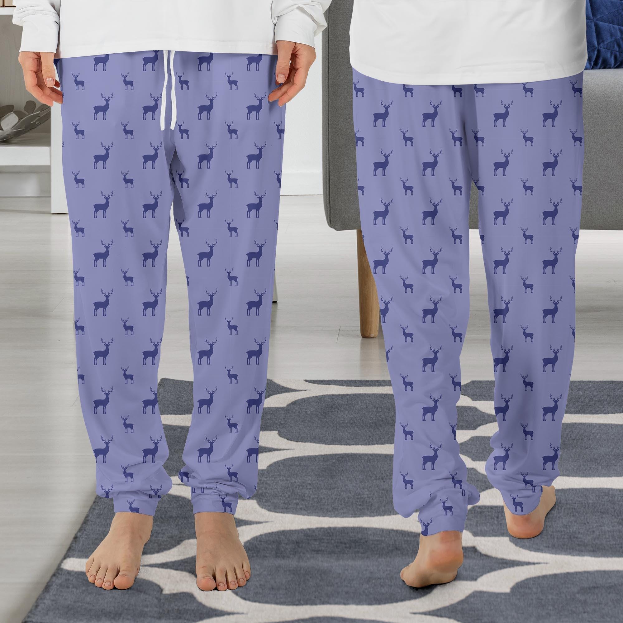 Moose Pajama Pants Etsy Canada