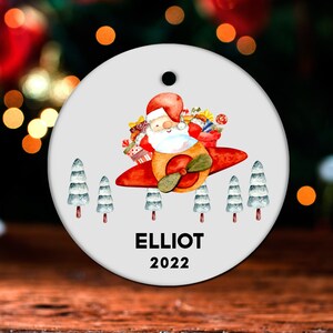 Flying Christmas Ornament, Personalized Flying Ornament, Flying Gift, Flying Christmas Tree Decor, Flying Decoration, Flying Present GO286