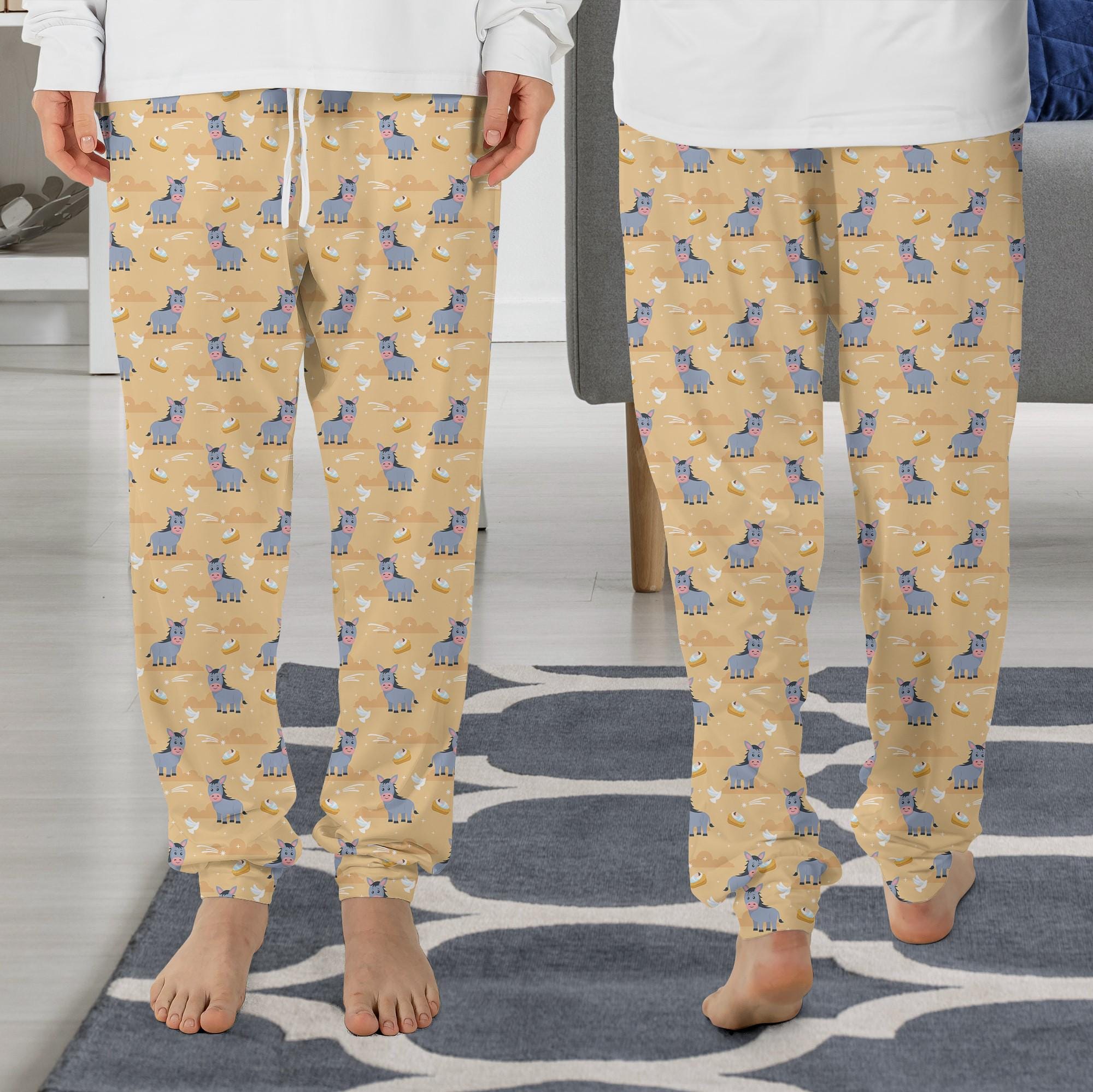 Donkey Pajama Pants Donkey Pajama Donkey Gift Funny Pajama PP69