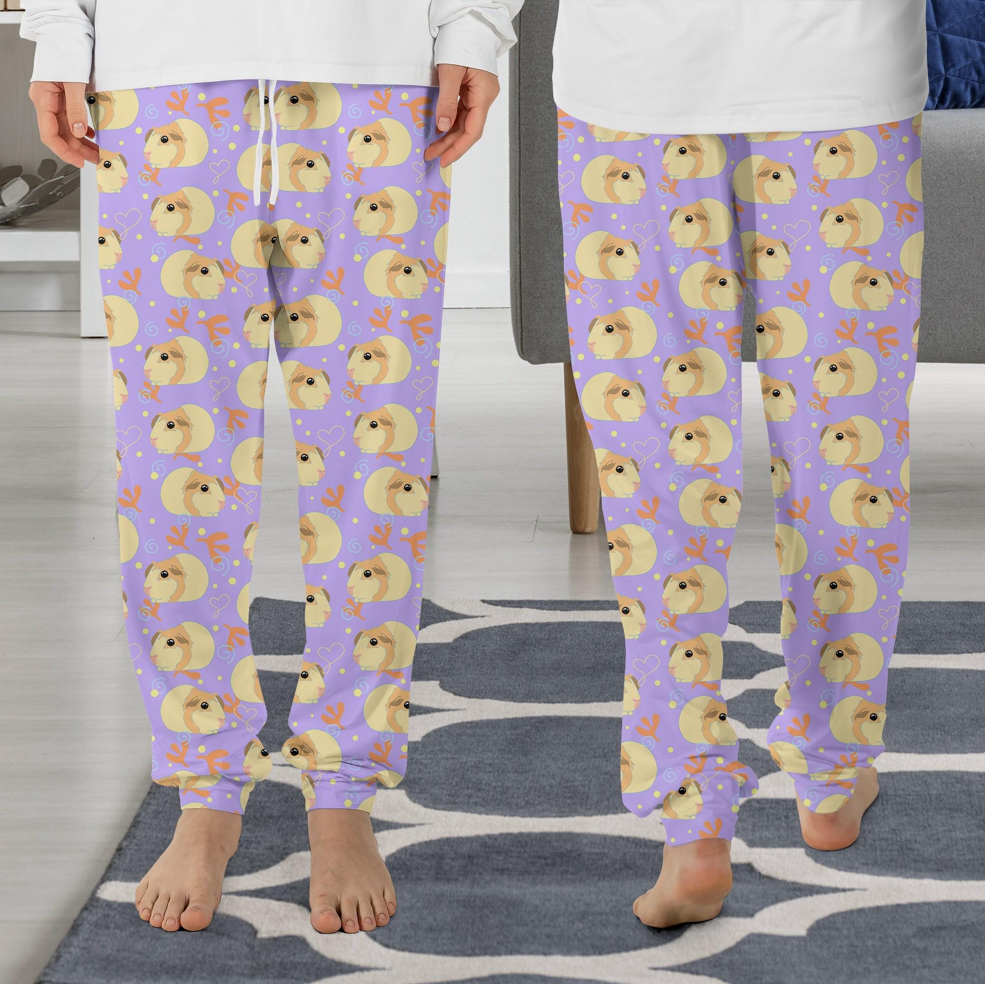 Hamster Pajama Pants, Hamster Pajama, Hamster Gift, Funny Pajama PP70