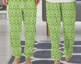 Tennispyjamasbyxor, tennispyjamas, tennispresent, rolig pyjamas PP35