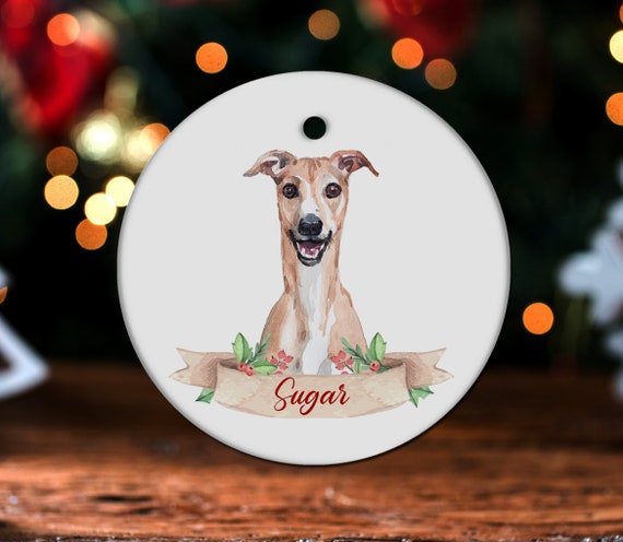 Italian Greyhound Ornament Italian Greyhound Christmas Tree Decor Italian Greyhound Owner Gift GH42