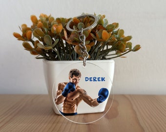 Portachiavi Guantoni Da Boxe In Metallo – Regalo Simpatico Per Amici Sportivi E Appassionati Di Fitness