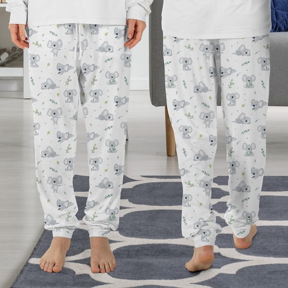 Koala Pajama Pants Koala Pajama Koala Gift Funny Pajama PP40 Etsy