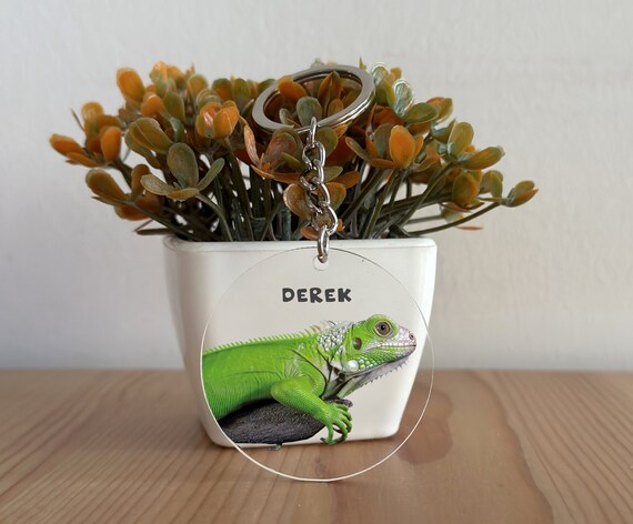 Bearded dragon keychain deals