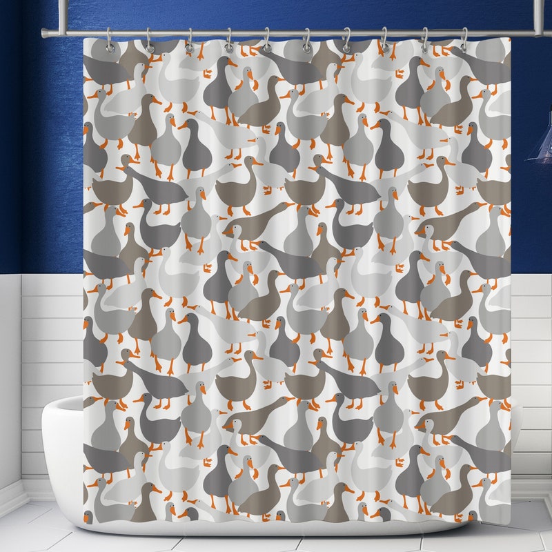 Duck Shower Curtain - Etsy