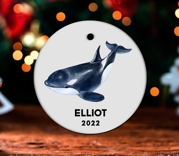 Killer whale christmas ornament Clearance