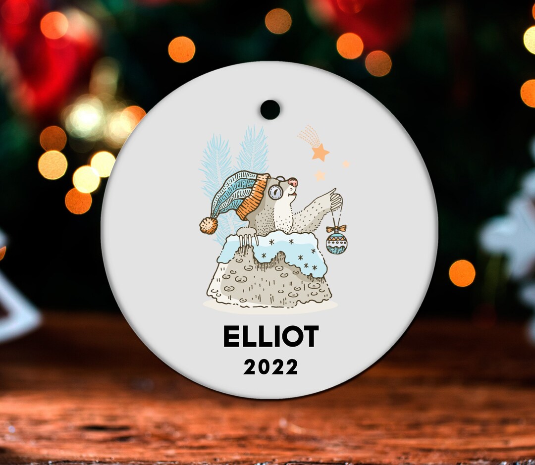 Mole Christmas Ornament, Personalized Mole Ornament, Mole Gift, Mole ...