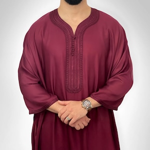 Men’s Thobe Cotton blend Islamic kandora