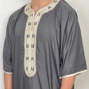 Moroccan Thobe djellaba, Jubbah, Thobe, kandora, Kaftan image 6