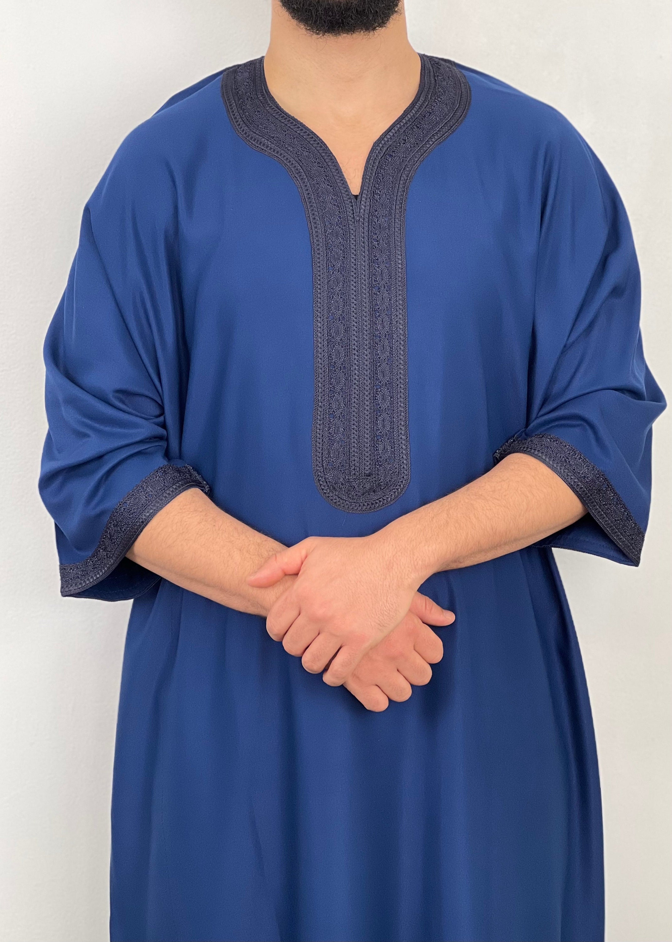 Moroccan Thobe Premium Quality Jubbah Kandora Etsy