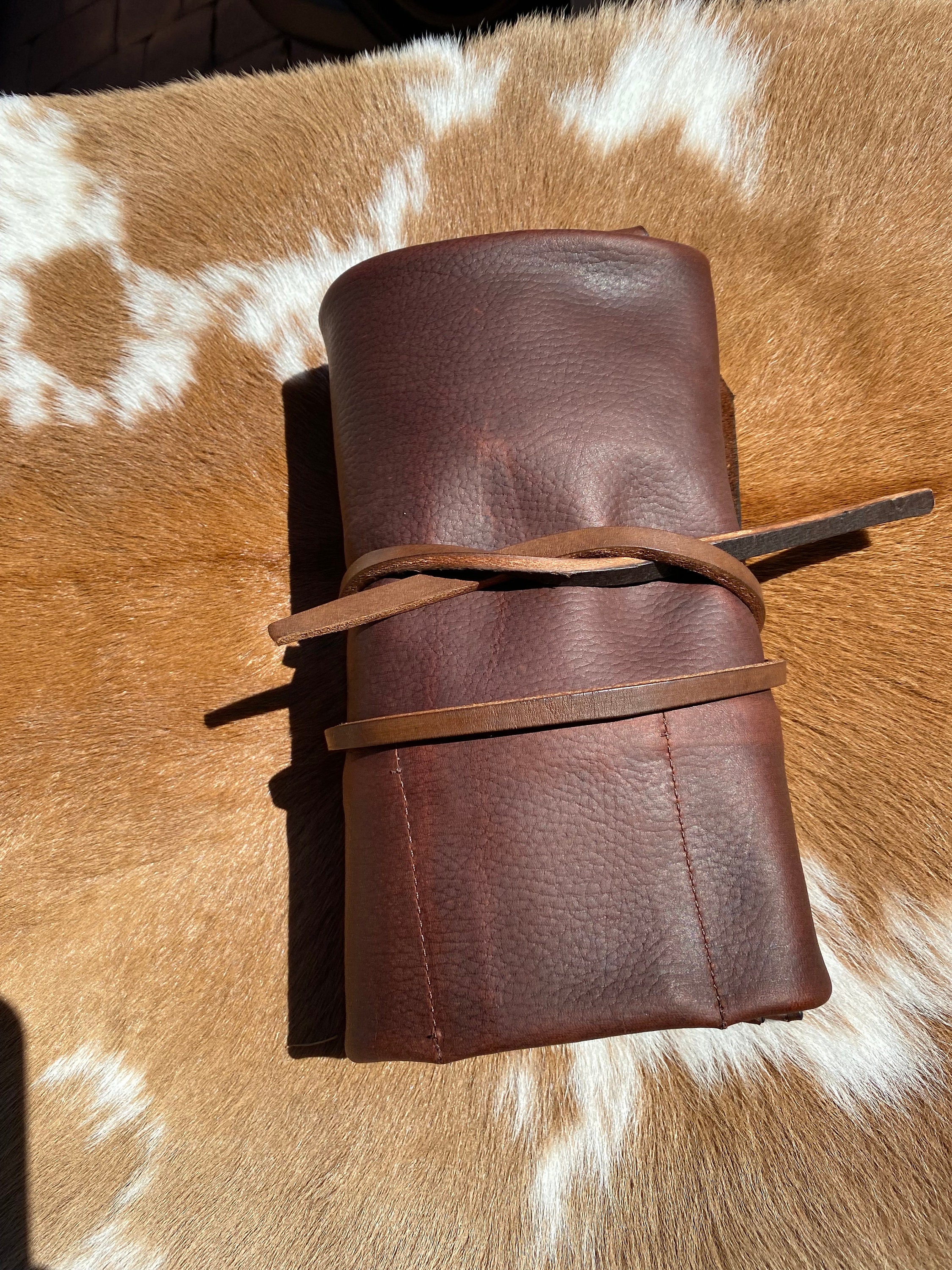 The vegas Briar Leather Bonsai Tool Roll Etsy