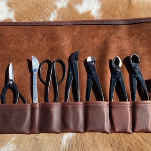 "Die ""Briar 9"" Lederrolle für Bonsai."