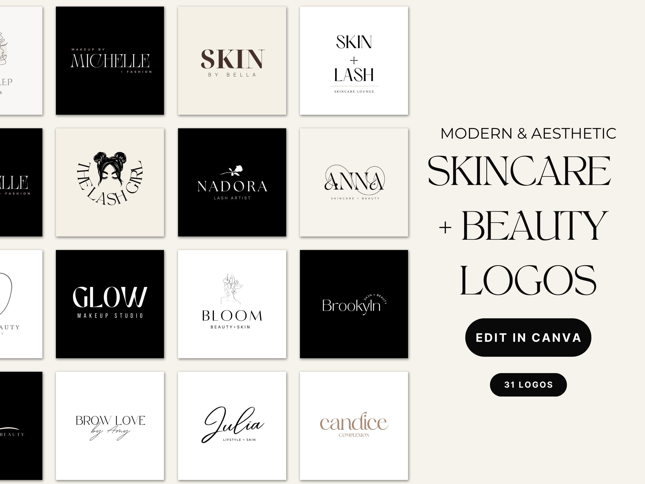 Cosmetic Brand Logos