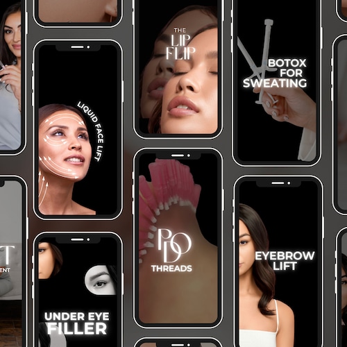 400 Nurse Injector Instagram Templates Botox and Filler Etsy Australia