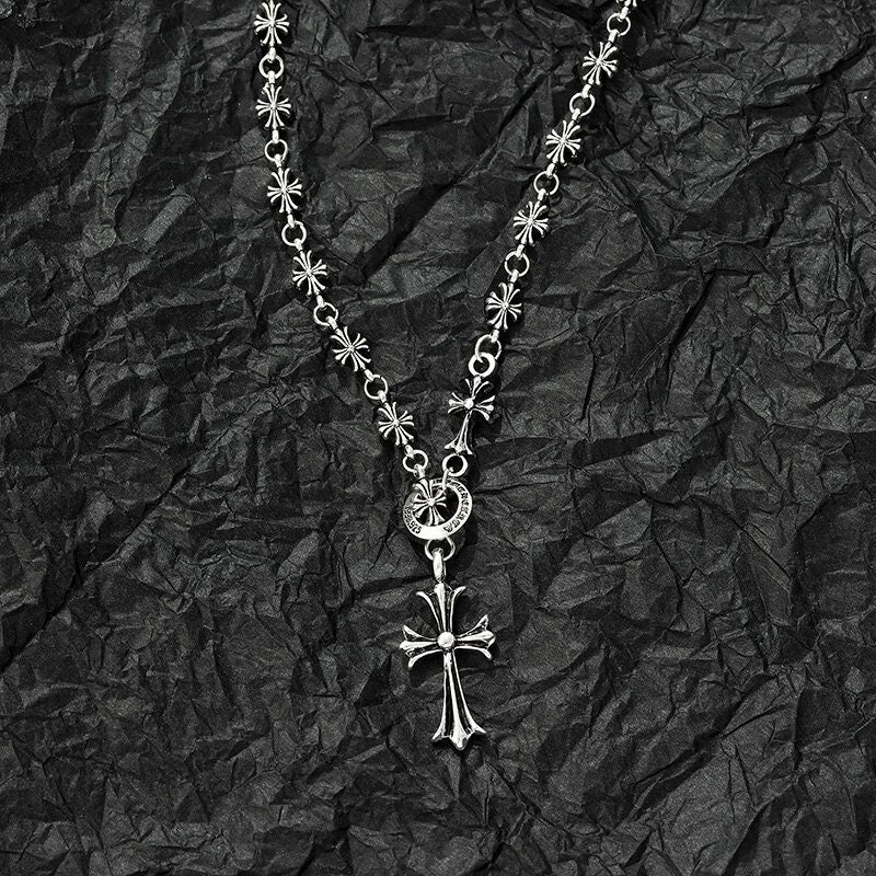 chrome heart cross pendant - OFF-57% > Shipping free