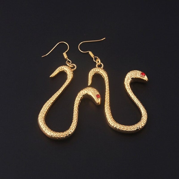 Boa Hancock Earrings, Snake Earrings, Anime Earrings, Single or Pair Zoro Earrings