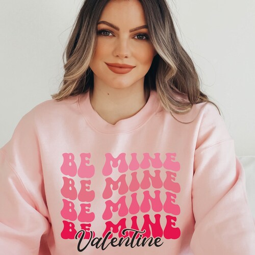 Valentine PNG Retro Valentines Png Be Mine Valentine SVG Be - Etsy