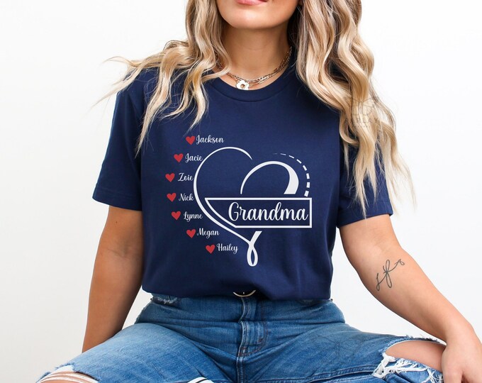 Granny Heart Shirt, Granny Shirt