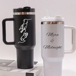 Personalized Dog Mom Tumbler, Custom Dog hand Tumbler, Gift for Dog Mom, Custom Tumbler, Personalized Dog, Dog Memorial, Gifts for Dog Dad