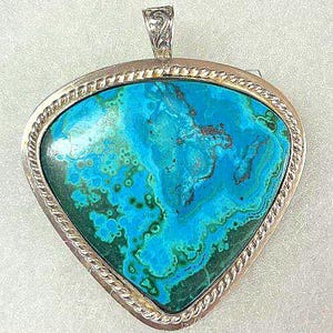 Malachite & Chrysocolla Necklace