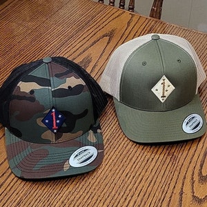 1st Marine Division Camo Trucker Hat