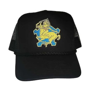 9th Cavalry Regiment Trucker Hat - &quot;Buffalo Soldiers&quot; &quot;We Can, We Will&quot;