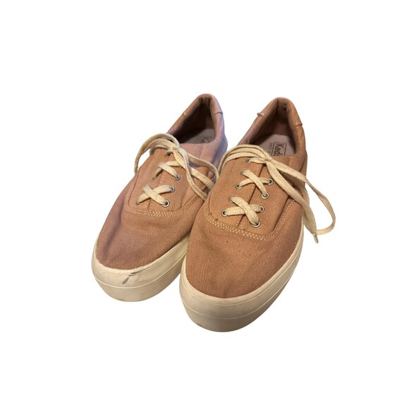 Keds Dream Foam Platform Sneaker Light Pink Canvas Lace up Women's