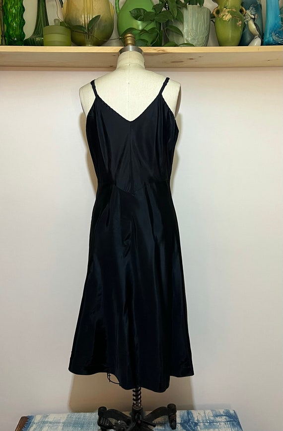 40’s Bias Cut Yellow Rayon Gown
