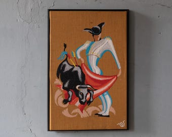 マタドールの闘牛士の絵画 - マタドールの闘牛士の絵画 - Etsy 日本